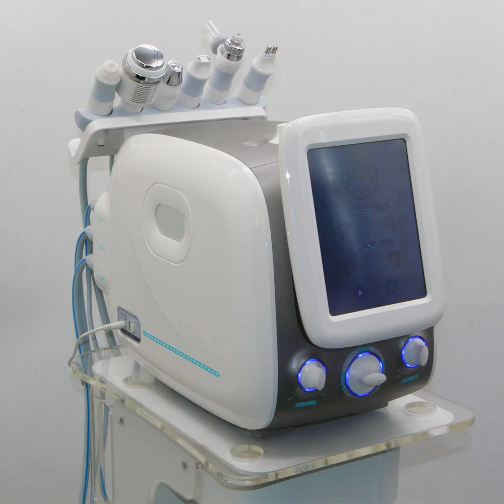 6 in 1 Dermabrasion Peel Spa Facial Machine Skin Rejuvenation Hydro Dermabrasion Aqua Deep Cleaning Skin Care Device