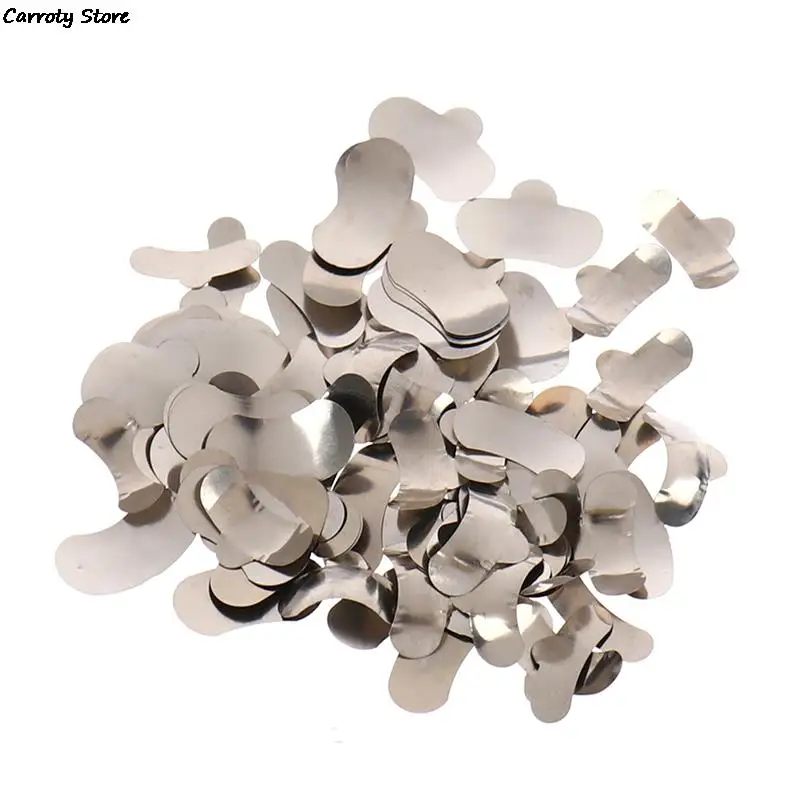 

100 шт./компл. Стоматологическая матрица, секционные резные металлические матрицы, полосы, стоматологические Матричные кольца, сменные зубы, уход за полостью рта Dentsit