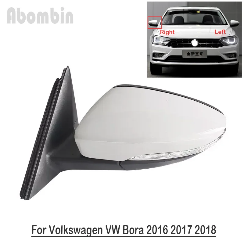 

Auto Side Rearview Mirror Turn Light Assy Assembly For Volkswagen VW Bora 2016 2017 2018