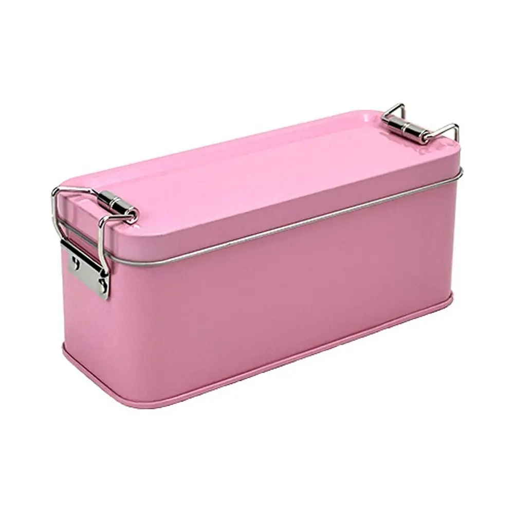 Durable Metal Rectangular Storage Box for Kitchen Organization