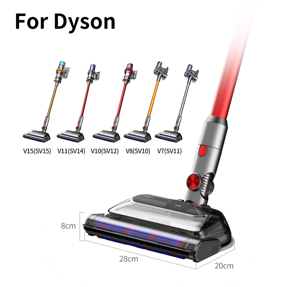 Brosse aspirateur GENERIQUE Tête brosse de sol pour aspirateur dyson v7 v8  v10 v11