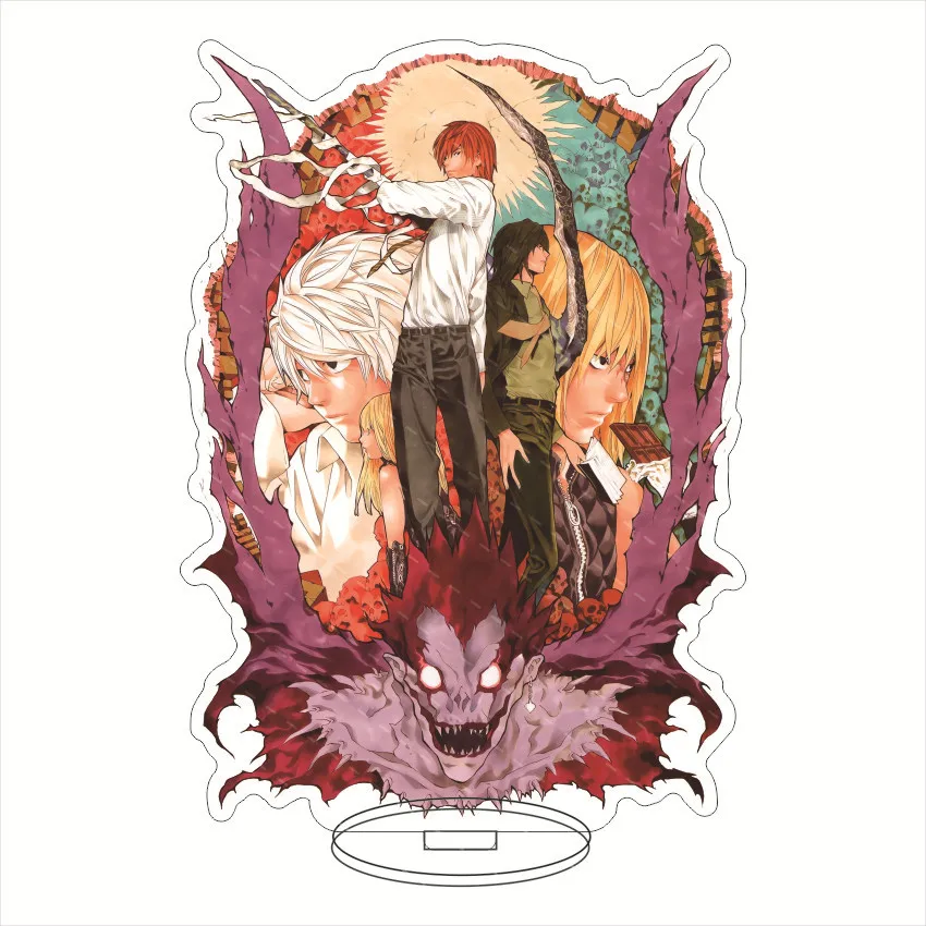 Death Note Double-Sided HD Acrylic Stand Featuring Iconic Characters
