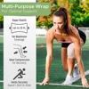 2 Roll Elastic Compression Bandage Wrap - Premium Quality with Self-Closure, Athletic Sport Support Tape Rolls for Ankle, Wrist 3