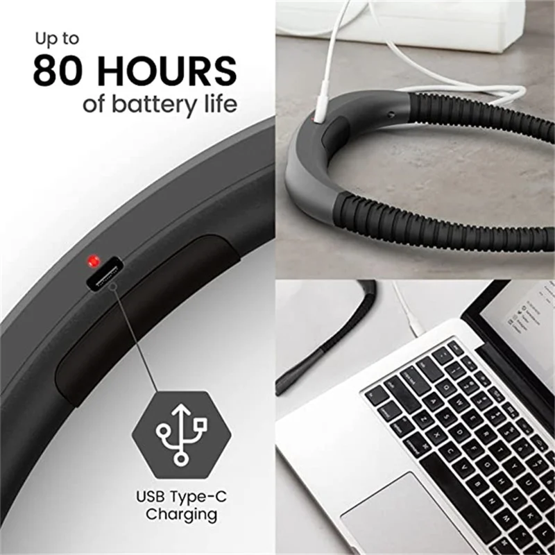 USB Rechargeable Neck Reading Light 5