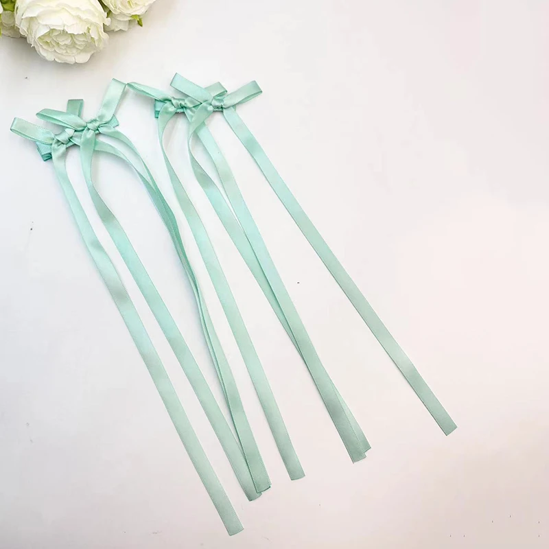 2Pcs Green Hairpin