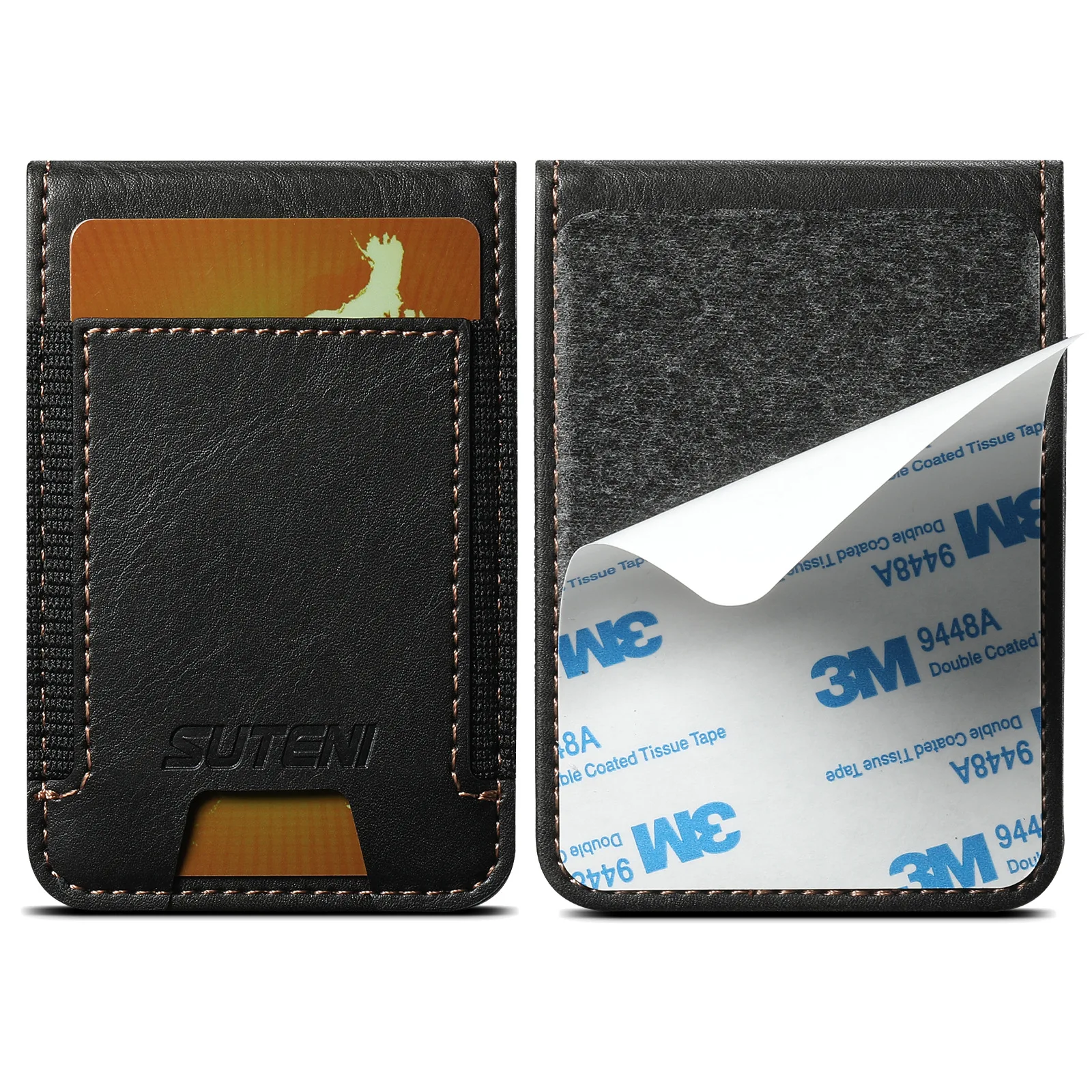Magnetic Leather Wallet for iPhone 16/15/14/13/12 & Samsung S24/S23/S22 Ultra - Luxury Flip Card Holder Phone Case