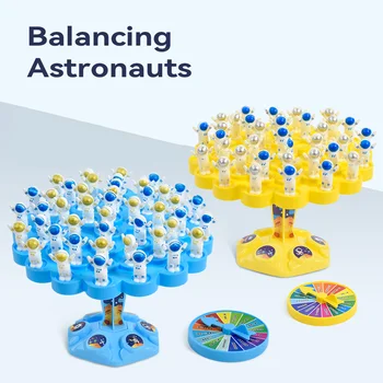 Astronaut Balance Tree Games Balancing Board Game Parent-child Interaction Tabletop Balance Game Toy Space Puzzle Toys Gift 1