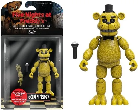 Funko Action Figure: Five Nights at Freddy's: Security Breach - Glamrock  Freddy 