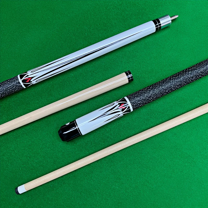 Maple Pool Cue with Non-slip Sweat-proof Grip for Precise Shots | Wrapped Handle for Comfortable Hold