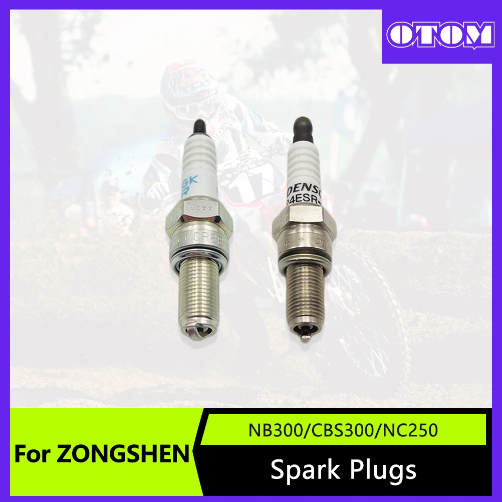 

OTOM мотоциклетная Свеча зажигания NB300 детали для ZONGSHEN U24ESR-NB 300cc высокопроизводительный Мотокросс зажигания