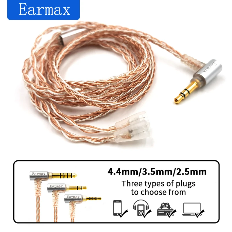 IE8 IE80 IE80S MOGAMI 2799 4.4mm5極 L字 SENNHEISER IE8 IE80
