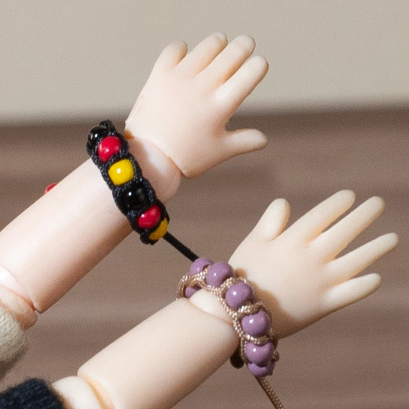 New Ob11 Doll Jewelry Bracelet Obitsu 11 Multicolor Solid Color Bracelet Dolls Hand Beaded Accessories For Ymy Dod Gsc Molly p9 3