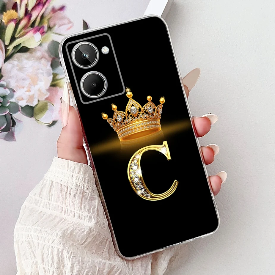 Stylish Letters Clear Silicone Phone Case Soft Shell