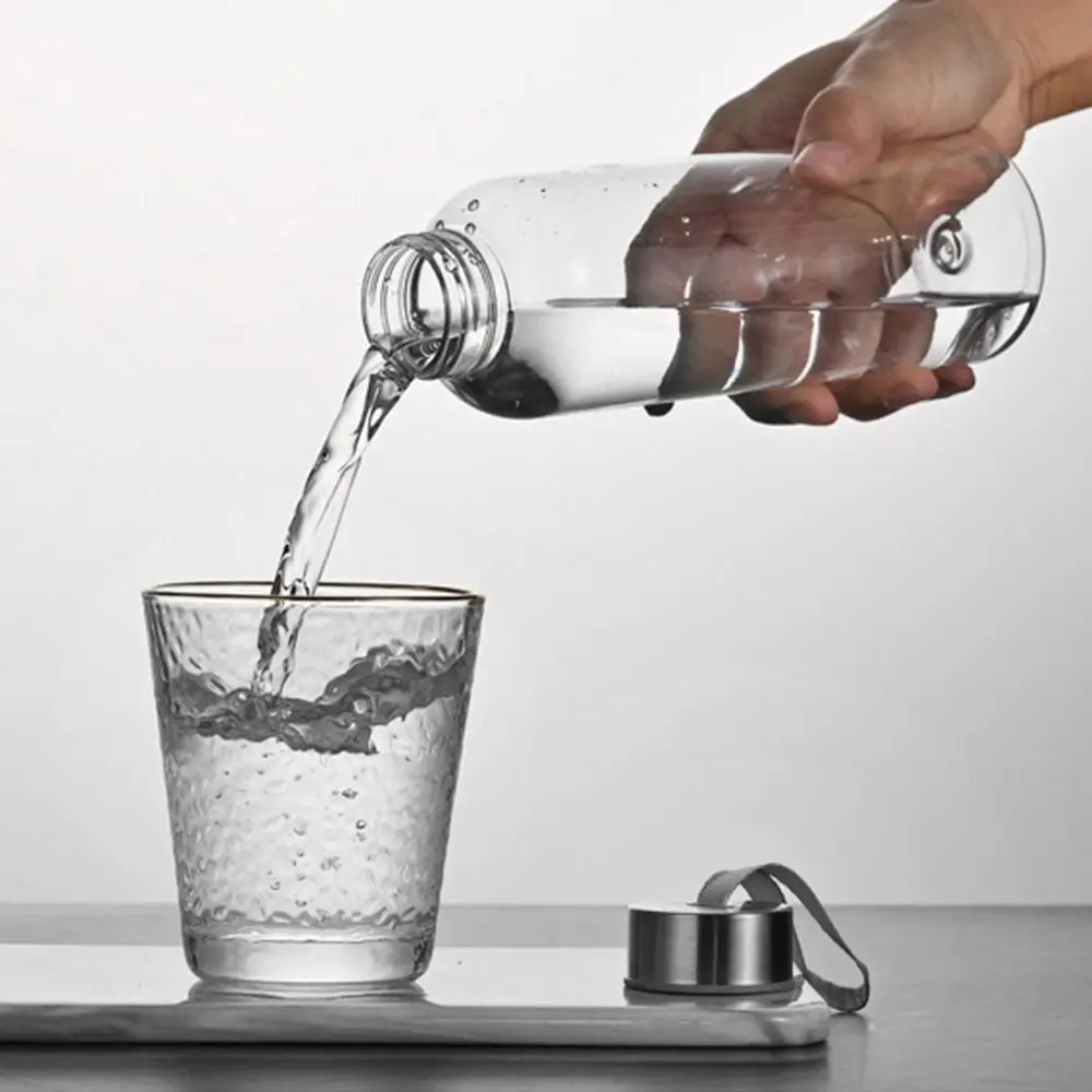 Mode trinken tragbare Plastik wasser flasche Sport flasche Wasser Tasse Tee Kaffeetasse – Detail 4