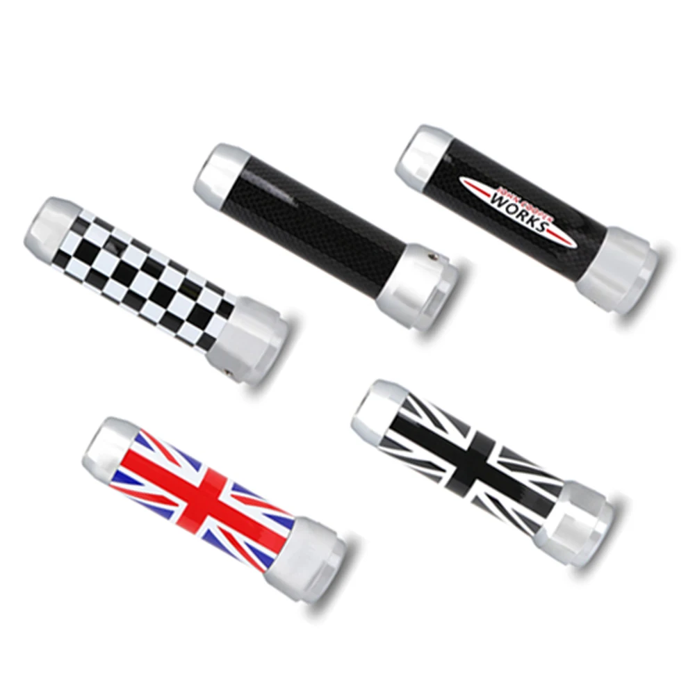 HandBrake Grips Lever Decoration Cover For MINI One Cooper D SD JCW F55 F56 F57 Hand brake Grips Manual Auto Accessories