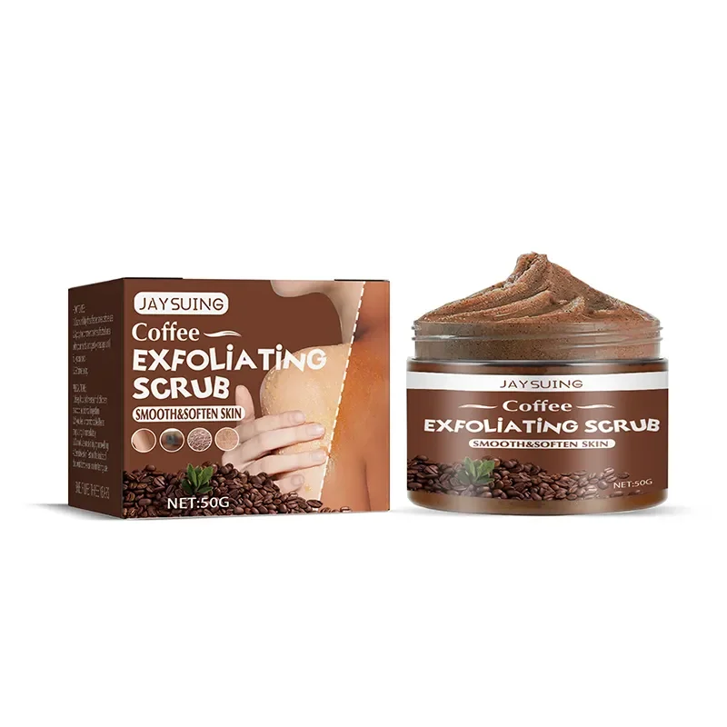 Coffee Body Scrub Cream Exfoliating Bleach Elbow Underarm Knee Melanin Pigmentation Whitening Remove Dead Skin Shower Scrub Care body scrub