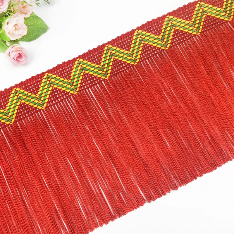 16Centimeter Truck Decoration Lace tassel Fringe Top accessories Ethnic Style Stage Background Skirt