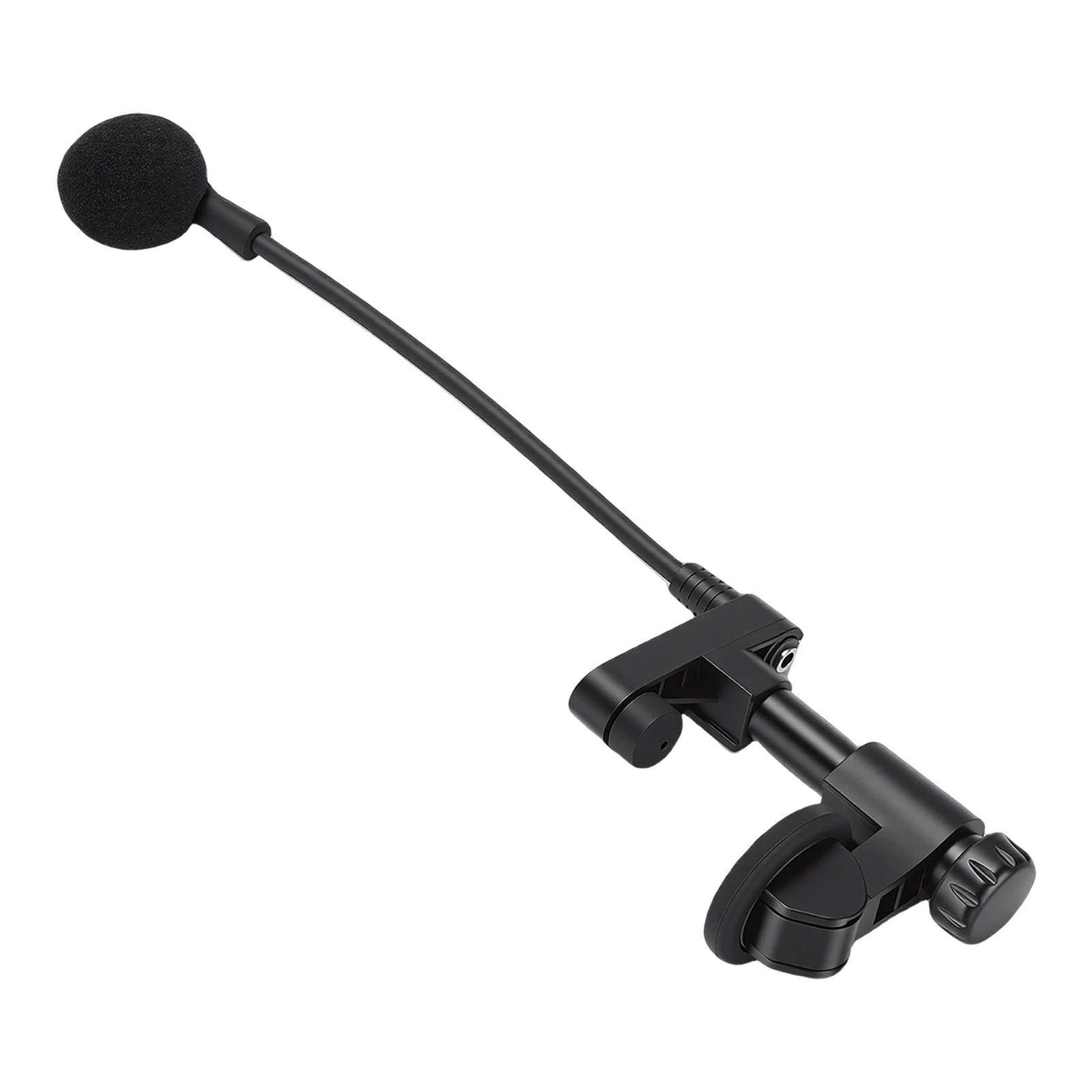 Wireless Instrument Mic Wireless Instrument Microphone 2.4G Violin Cello Guitar Clip On Condenser Mic for Stage Performance Band