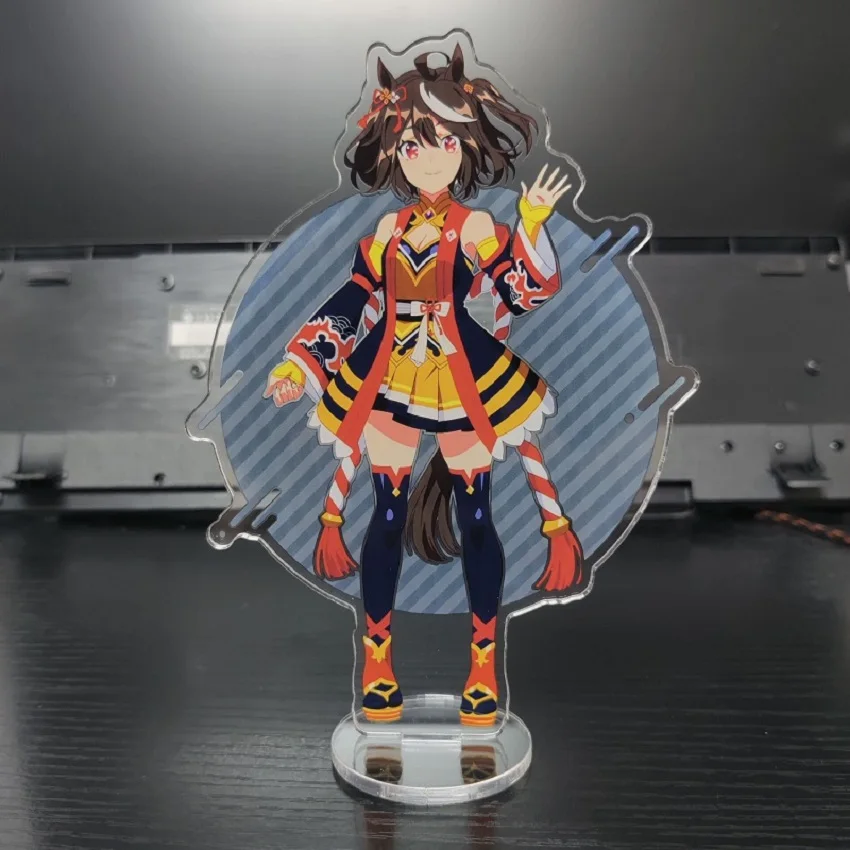 Pretty Derby Season 3 Anime Figures Tokai Teio Gold Ship Cosplay Supporti In Acrilico Mejiro Mcqueen Model Desk Decor Toy Fans Gift