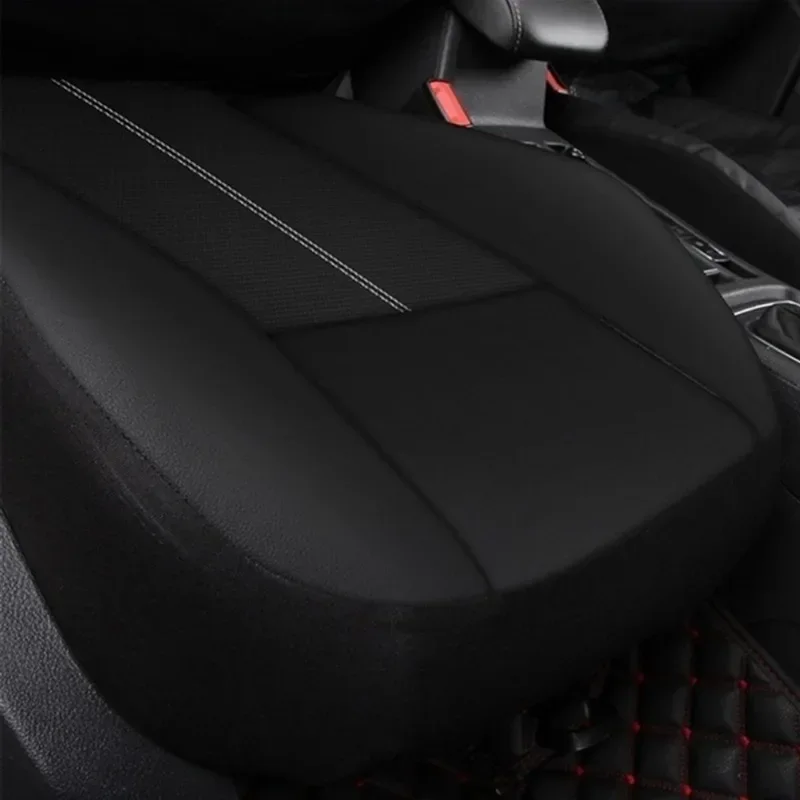 Breathable Leather Car Seat Cover Auto Seat Cushion Pad Dustproof Seat  Covers Sheet Protector Four Seasons Universal Accessories - AliExpress