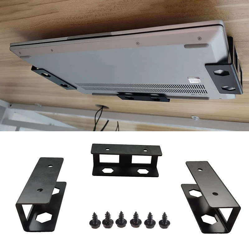 UnderDeskLaptopHolderMountwithScrewformacbookLaptopsKeyboards