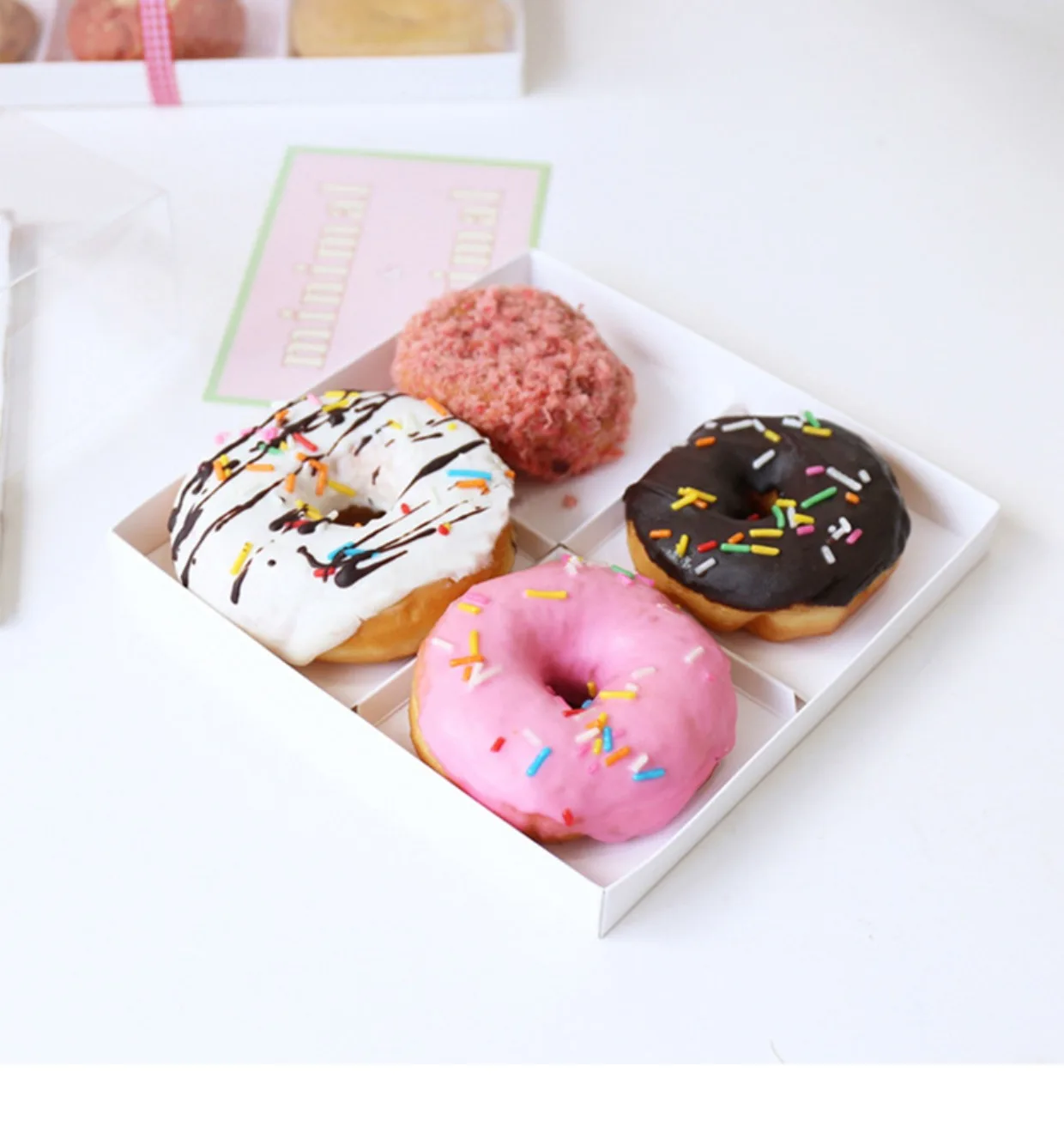 Transparent Pastry Cake Box 4/6 Inch 2/4/6 Pack Clear Dessert Packaging Container for B... - SKU TPCB0948 - UGI Packaging