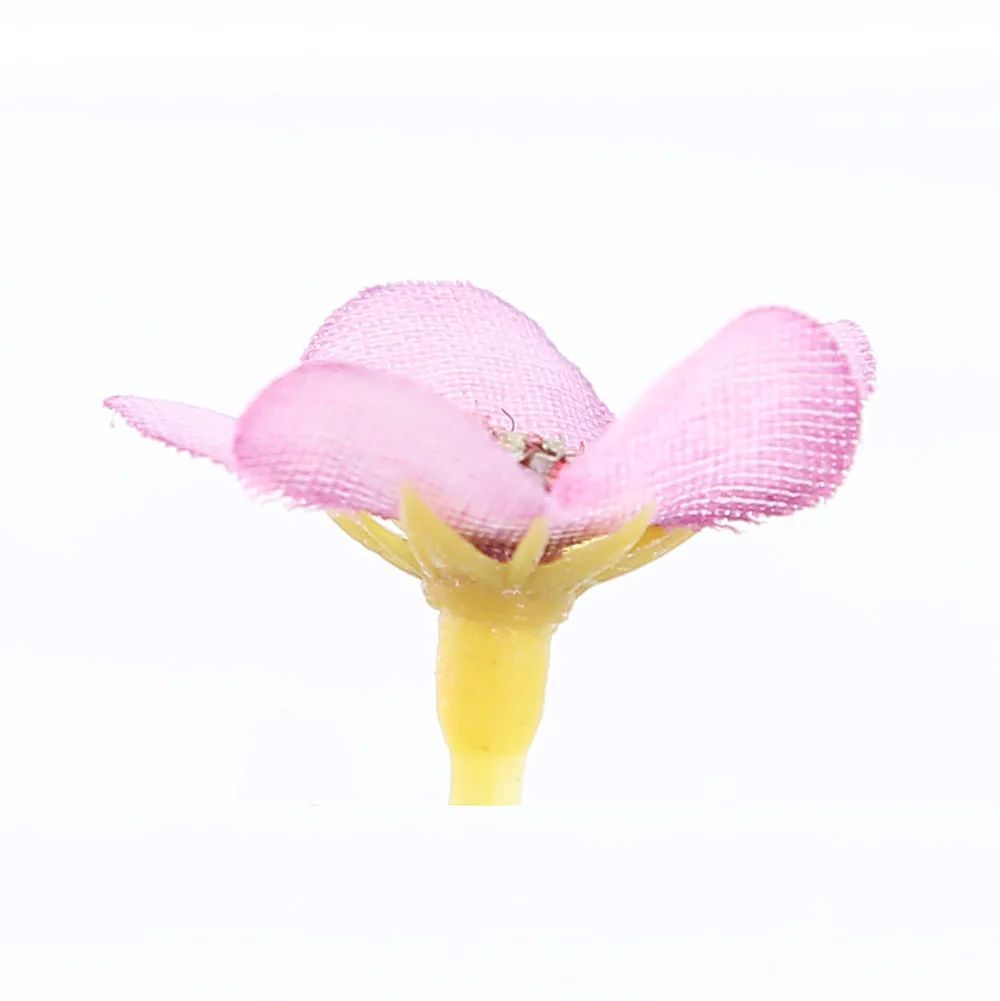50 Stück 2,5 cm künstliche Blumen, kleine künstliche Blumen, Heimdekoration, Hochzeitsdekoration, Kuchenornament, Geschenk, Bastelzubehör – Detail 19