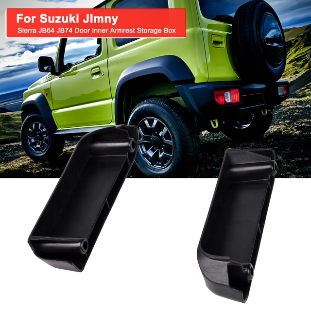 2PCS For Suzuki Jimny Sierra JB64 JB74 Door Inner Armrest Storage Box  Containers Tray Organizer Stowing Tidying Box Accessories - AliExpress