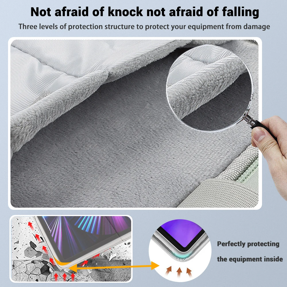 EMTRA Shockproof Tablet Handbag and Protective Pouch