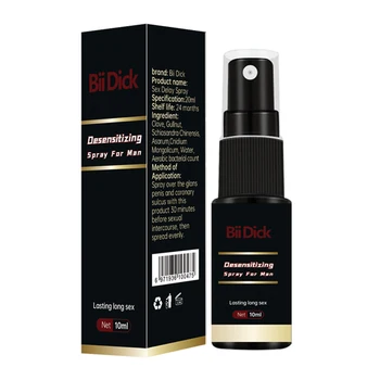 10ml Delay Spray For Men Effective Delay Ejaculation Spray Time Sexual Desensitizers Male Long Erection Sex Products Bingger XXL 1