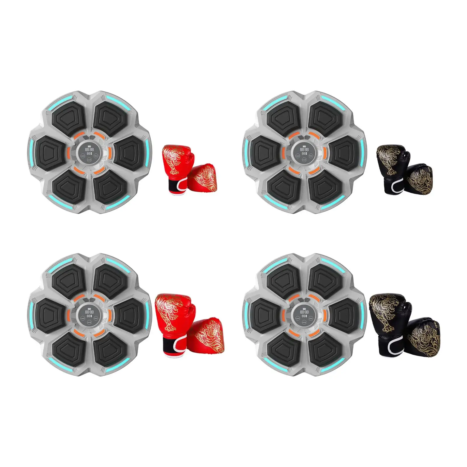 Music Boxing Machine Wall Target Musica Elettronica Boxe Wall Target Punching Pad Machine Per La Pratica Domestica Karate Sport Indoor