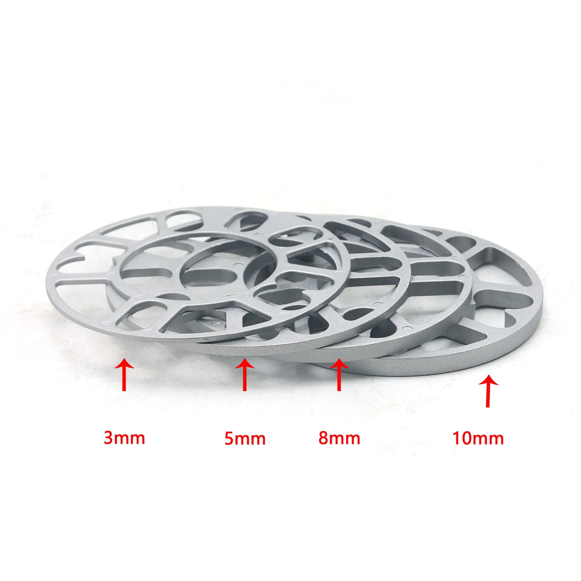 1PCS Universal Auto Car Wheel Tire Spacers Adaptor Shims Plate FIT 4x100 4x114.3 5x100 5x108 5x114.3 5x120