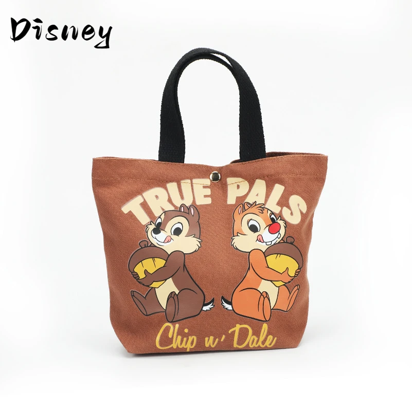 

Disney Women's Shoulder Bag Girl Cartoon Cute Chichititi Printed Student High-capacity Canvas Fashion Travel Organizer Tote Bag