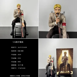 Levi Ackerman Sitting Pose GK Figure Anime Statue - Desktop Decoration Collectible (New style)