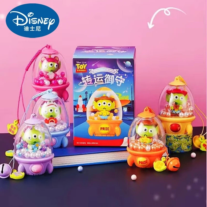 Disney Blind Box The Guardian Of Transforming Luck Series Green Squadron Disney Toys Story Alien Mystery Box Pvc Model Decor