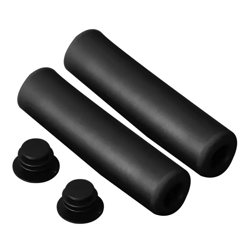 1 Pair Silicone Cycling Bicycle Grips Outdoor MTB Mountain Bike Handlebar Grips Cover Anti-slip Strong Support Grips Bike