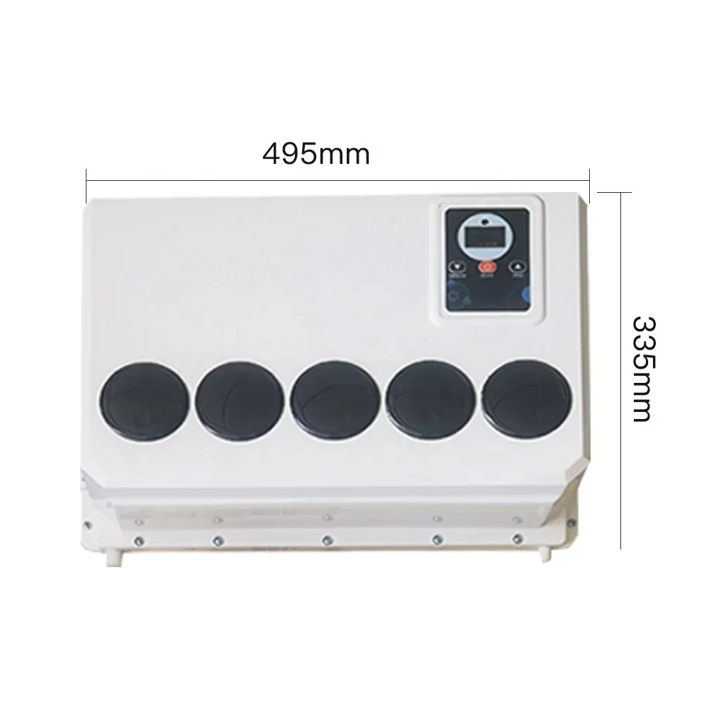 12v/24v Universal Split RV Battery Powered Electric Air Conditioner For Truck, Engineering Vehicles Excavators Harvesters 6