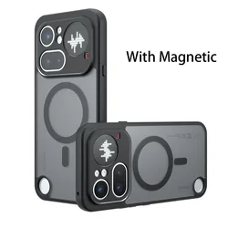 Custodia di ricarica wireless magnetica avanzata - Protezione antiurto per Nothing Phone