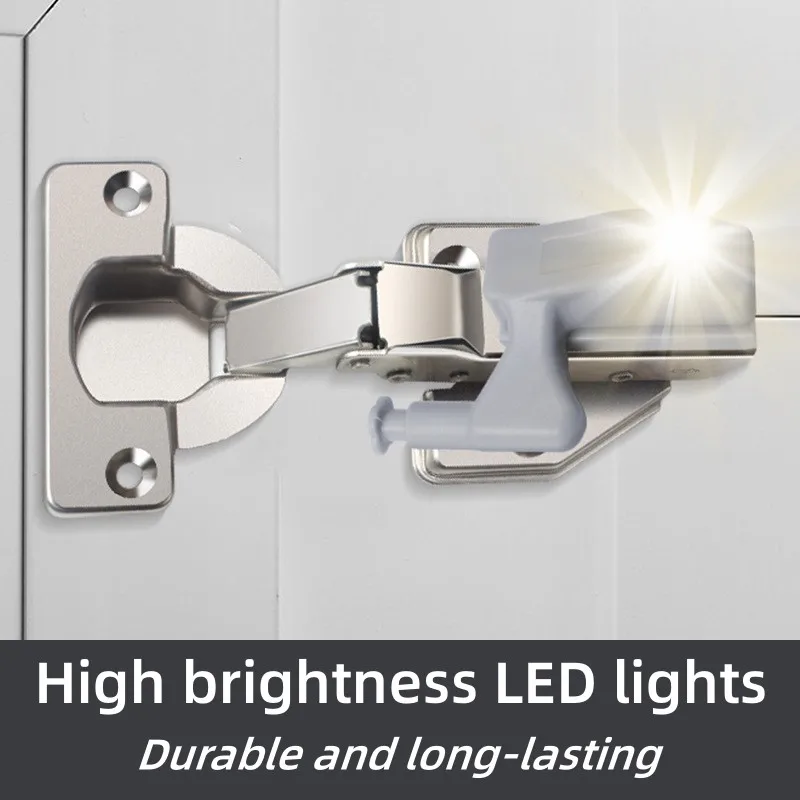 Led Sensor Lights Universal LED Inner Hinge Lamp Cabinet Wardrobe Sensor Lights Bedroom Closet Night Lamps Kitchen Cupboard Battery Wireless Light