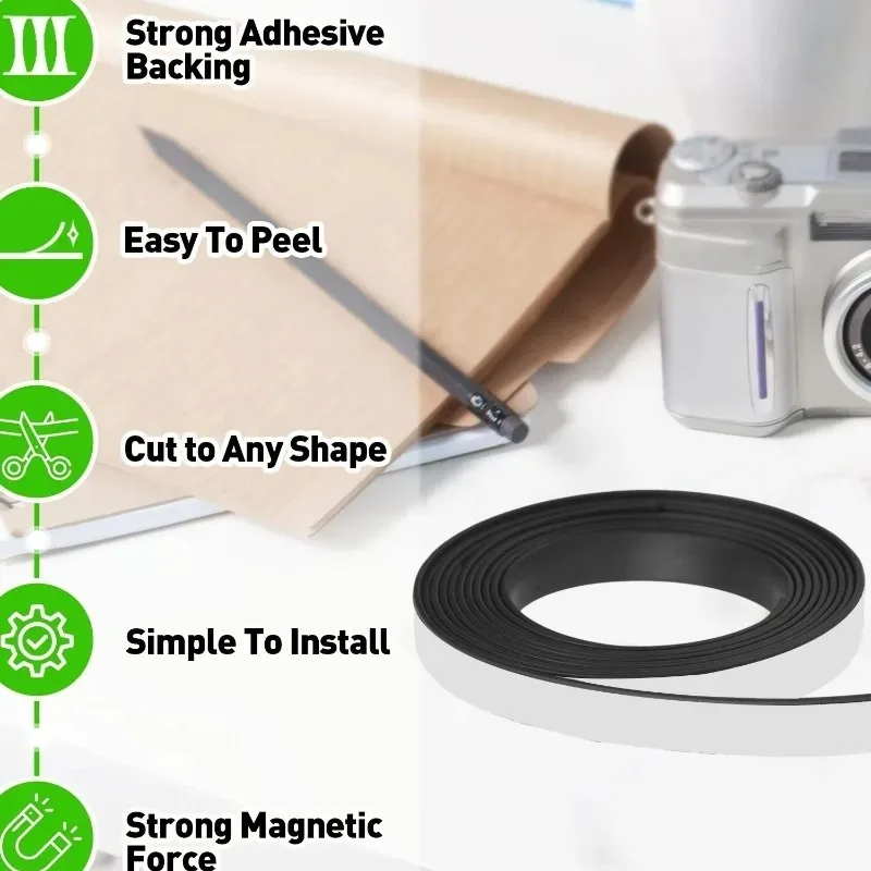 High-Strength Self-Adhesive Magnetic Tape