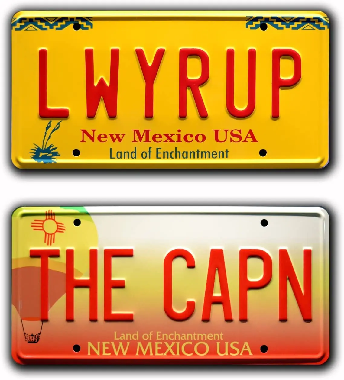 

Breaking Bad | LWYRUP + The CAPN | Metal License Plates 1