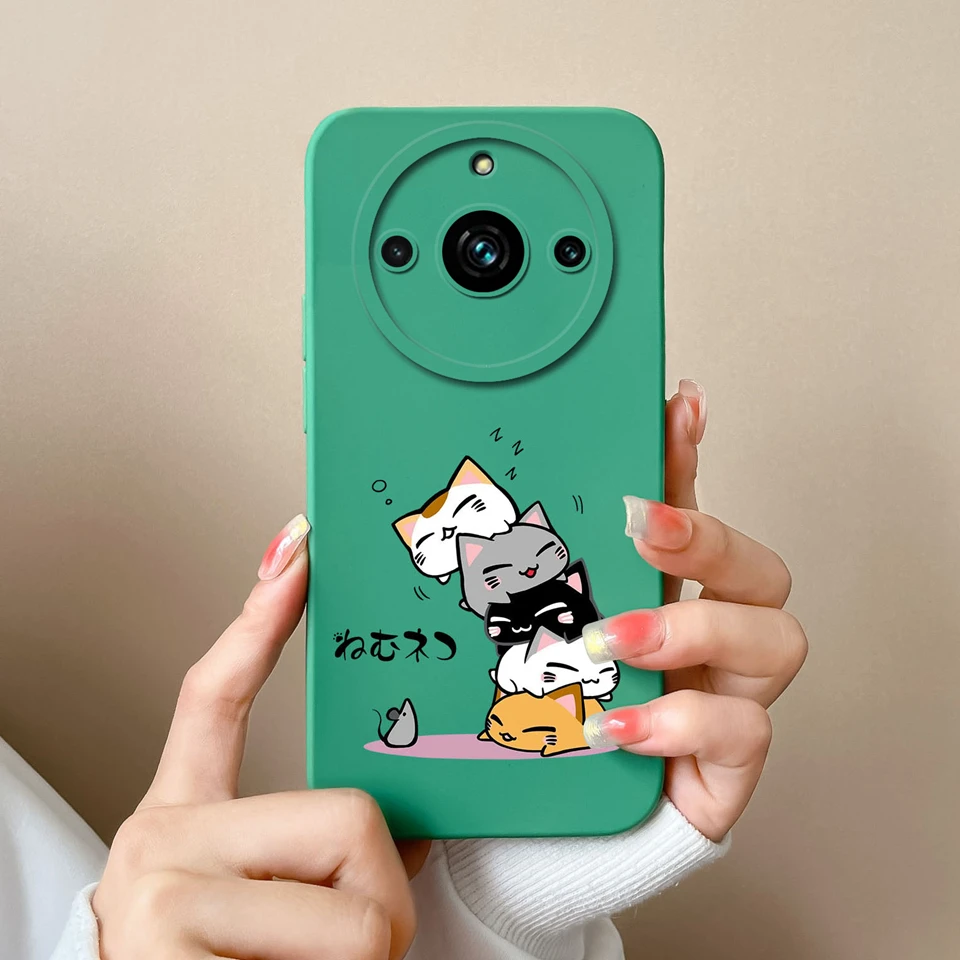 Cute Cactus Astronaut Soft Silicone Shockproof Case - Drop-Resistant