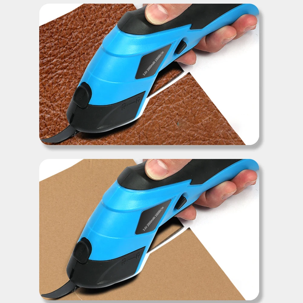 2000mAh Electric Scissors Rechargeable Cordless Electric Cutter Shear For  Cardboard Leather Fabric Scrapbook Carpet Rotary Cutt