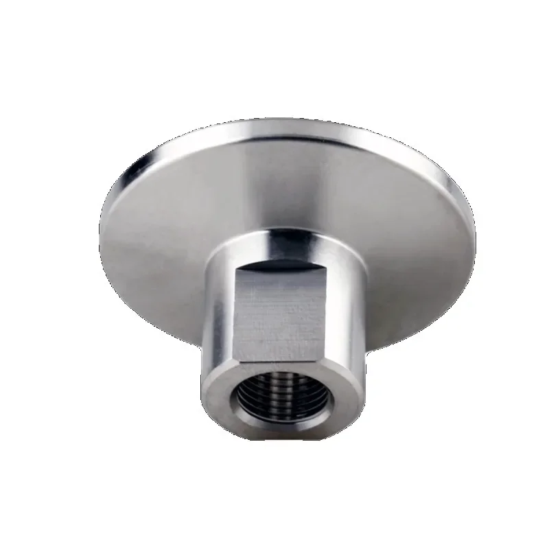 1/8 1/4 3/8 1/2-2" BSPT Male Female x KF16/25/40/50 Vacuum Clamp SUS304 Stainless Steel Sanitary Pipe Fitting Connector Homebrew