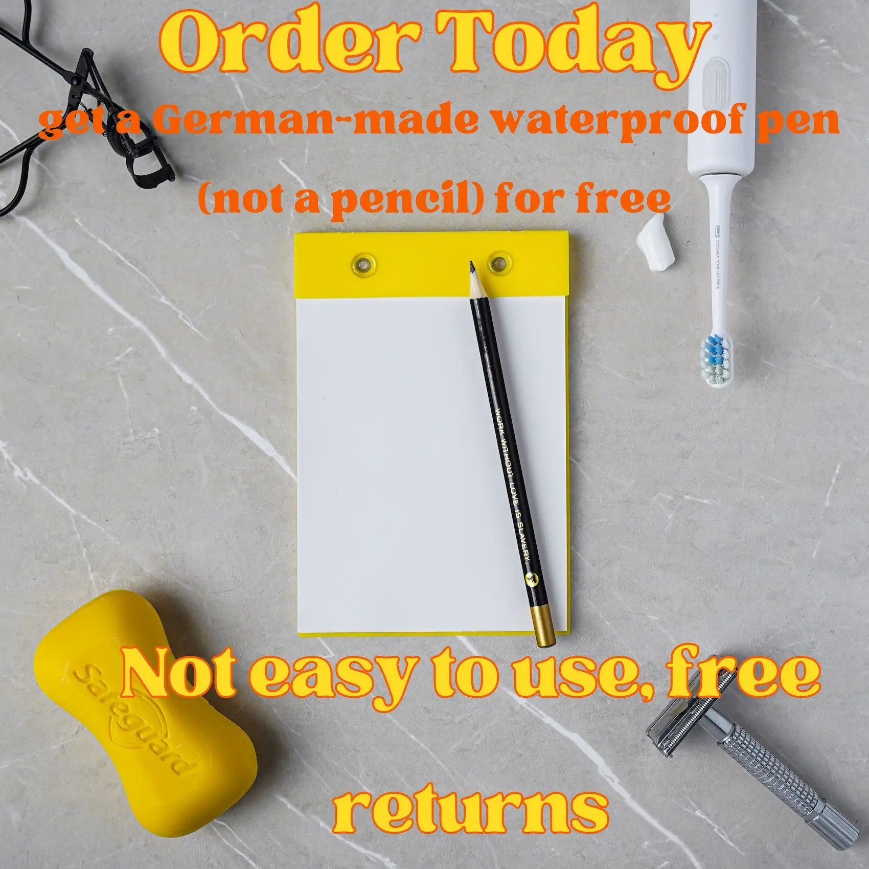 ShowerNotebookWaterproofNotepadRiteintheRainShowerBoardShower