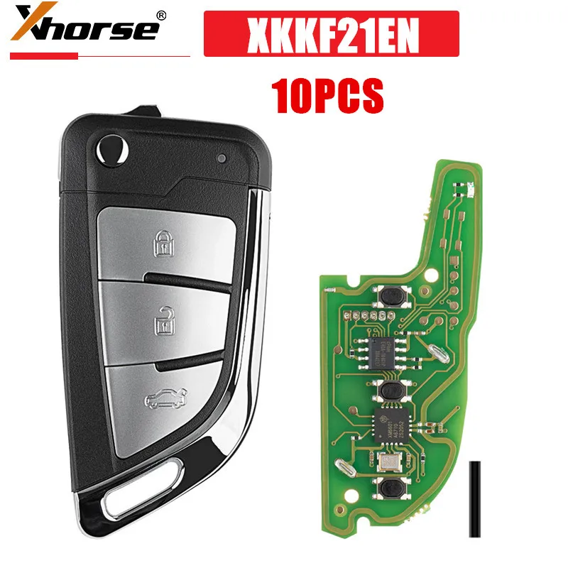 

10PCS/LOT XHORSE XKKF21EN VVDI KNIFE 2 Style(Flip-3BTN) Remote Key for VVDI VVDI2 Key Tool English version
