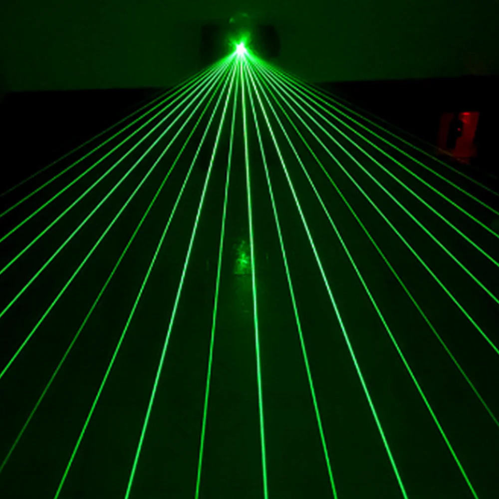 532nm 50mw Fan-Shaped Green Laser Module with heat sink, green light, evening laser light 4