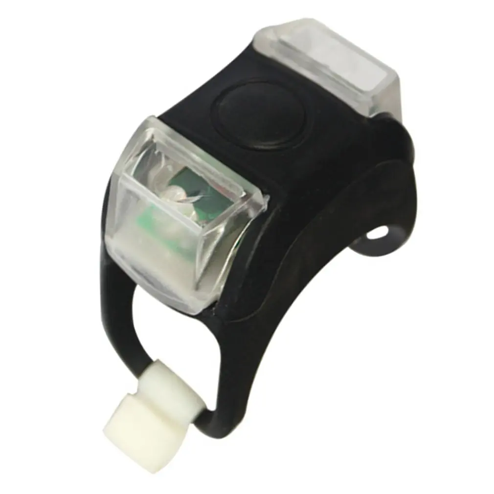 

Front And Back Bright Waterproof Silicone Resilient Frog Light Bike Safety Waterproof Riding Safety Tail Light