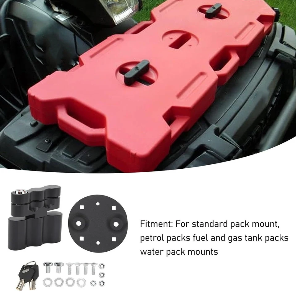 Pack Mount Lock With Keys – For RX-LOX-PM Fuel Packs & Storage Boxes, 2-Pack