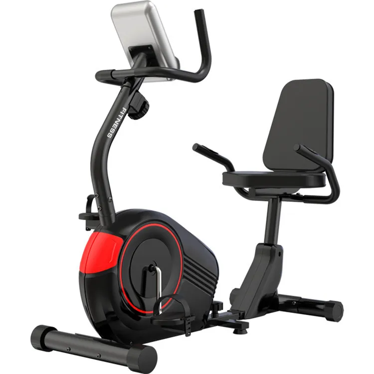 Unisex Indoor Home Fitness Equipment Multi-Function Horizontal Adjustable Magnetron Spinning Bicycle Steel Material All Genders